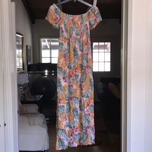 Flowy Off Shoulder Dress